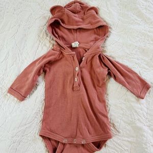 Kate Quinn Hoodie Onesie with Bear Ears